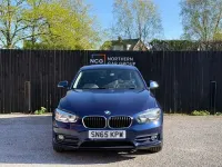 Usado BMW 116 Sport Line 2015 Azul Utilitario