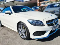 Used Mercedes C220 AMG Line Premium Plus 2017 White Cabriolet