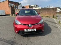 Used MG MG3 106 HP (77 kW) 2017 Red Hatchback