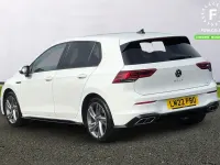 Used VW Golf VIII R-line 150 HP (110 kW) 2022 White Hatchback