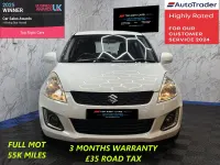 Used Suzuki Swift 94 HP (69 kW) 2016 White Hatchback
