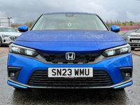 Begagnad Honda Civic Advance 184 HK (135 kW) 2023 Blå Halvkombi