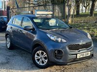 Used Kia Sportage 114 HP (83 kW) 2018 Blue SUV
