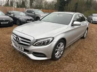 Używany Mercedes C220 170 KM (125 kW) 2014 Srebrny Sedan/Limuzyna