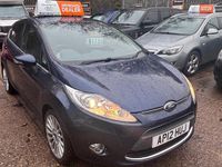 Used Ford Fiesta Titanium 2012 Blue Hatchback