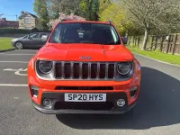 Usado Jeep Renegade Limited 180 CV (132 kW) 2020 Naranja SUV