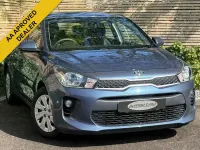 Used Kia Rio 83 HP (61 kW) 2018 Blue Hatchback