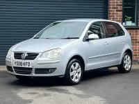 Used VW Polo Match 80 HP (58 kW) 2008 Silver Hatchback