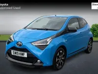 Used Toyota Aygo Trend 72 HP (52 kW) 2019 Blue Hatchback