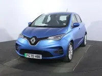 Used Renault Zoe Iconic 78 kW (107 HP) 2020 Blue Hatchback