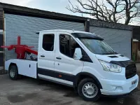 Used Ford Transit 125 HP (91 kW) 2016 White Van