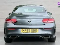 Used Mercedes C200 AMG line 184 HP (135 kW) 2018 Grey Coupe