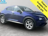 Used Nissan Juke N-Connecta 114 HP (83 kW) 2021 Blue SUV