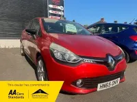 Used Renault Clio IV Dynamique 2015 Red Hatchback