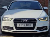 Used Audi A4 S-Line 177 HP (130 kW) 2012 White Sedan