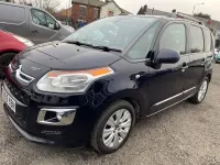 Begagnad Citroën C3 Picasso Exclusive 2015 Blå Minibuss