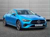 Used Mercedes CLA180 Sport Edition 134 HP (98 kW) 2025 Blue Coupe