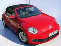 Used VW Beetle 105 HP (77 kW) 2014 Red Hatchback