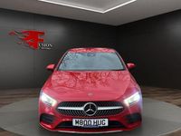 Used Mercedes A180 AMG line 136 HP (100 kW) 2019 Red Hatchback