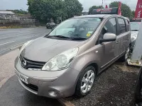 Used Nissan Note Tekna 90 HP (66 kW) 2010 Beige Hatchback