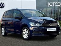 Used VW Touran Family 115 HP (84 kW) 2020 Blue MPV