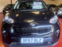 Used Kia Sportage 115 HP (84 kW) 2017 Black SUV