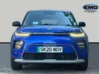 Used Kia Soul EV First Edition 147 kW (201 HP) 2020 Neptune blue /black roof SUV