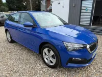 Used Skoda Scala SE 115 HP (84 kW) 2020 Blue Hatchback