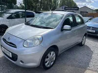 Used Nissan Micra Acenta 80 HP (58 kW) 2011 Silver Hatchback