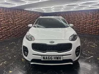 Used Kia Sportage GT-Line 177 HP (130 kW) 2016 White SUV