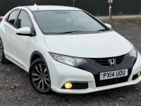 Używany Honda Civic SE Plus 120 KM (88 kW) 2014 Biały Hatchback