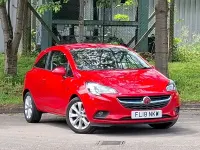 Used Vauxhall Corsa 75 HP (55 kW) 2018 Red Hatchback