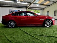 Used Jaguar XF R-Sport 180 HP (132 kW) 2017 Red Sedan