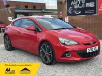 Used Vauxhall Astra GTC Edition 200 HP (147 kW) 2015 Red Hatchback