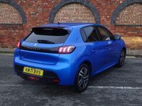 Used Peugeot 208 Allure 75 HP (55 kW) 2021 Blue Hatchback