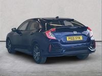 Used Honda Civic SE 126 HP (92 kW) 2021 Blue Hatchback