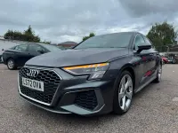 Used Audi A3 Sportback S-Line 110 HP (80 kW) 2022 Grey Hatchback