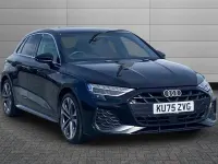 New Audi A3 S-Line 150 HP (110 kW) 2025 Black Hatchback