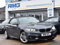 Used BMW 218 M Sport 150 HP (110 kW) 2016 Grey Cabriolet