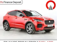 Used Jaguar E-Pace First Edition 180 HP (132 kW) 2018 Red SUV