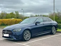 Used Mercedes E200 AMG Line Premium 200 HP (147 kW) 2023 Blue Sedan