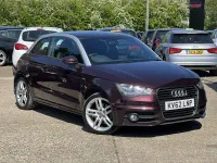 Used Audi A1 S-Line 185 HP (136 kW) 2012 Red Hatchback