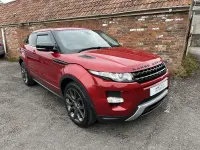 Used Land Rover Range Rover evoque Dynamic 2012 Red SUV