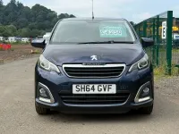 Used Peugeot 108 Allure 82 HP (60 kW) 2014 Blue Hatchback