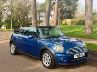 Usado Mini Cooper Cabriolet 122 HP (89 kW) 2013 Azul Cabrios