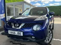 Used Nissan Juke S 115 HP (84 kW) 2017 Ink blue SUV