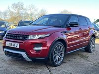Used Land Rover Range Rover evoque Dynamic 2013 Red Estate