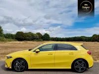 Used Mercedes A35 AMG Executive 2021 Yellow Hatchback