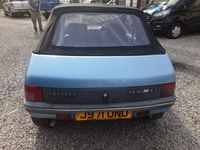 Used Peugeot 205 1992 Blue Cabriolet