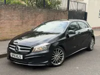 Used Mercedes A220 AMG 170 HP (125 kW) 2015 Black Hatchback